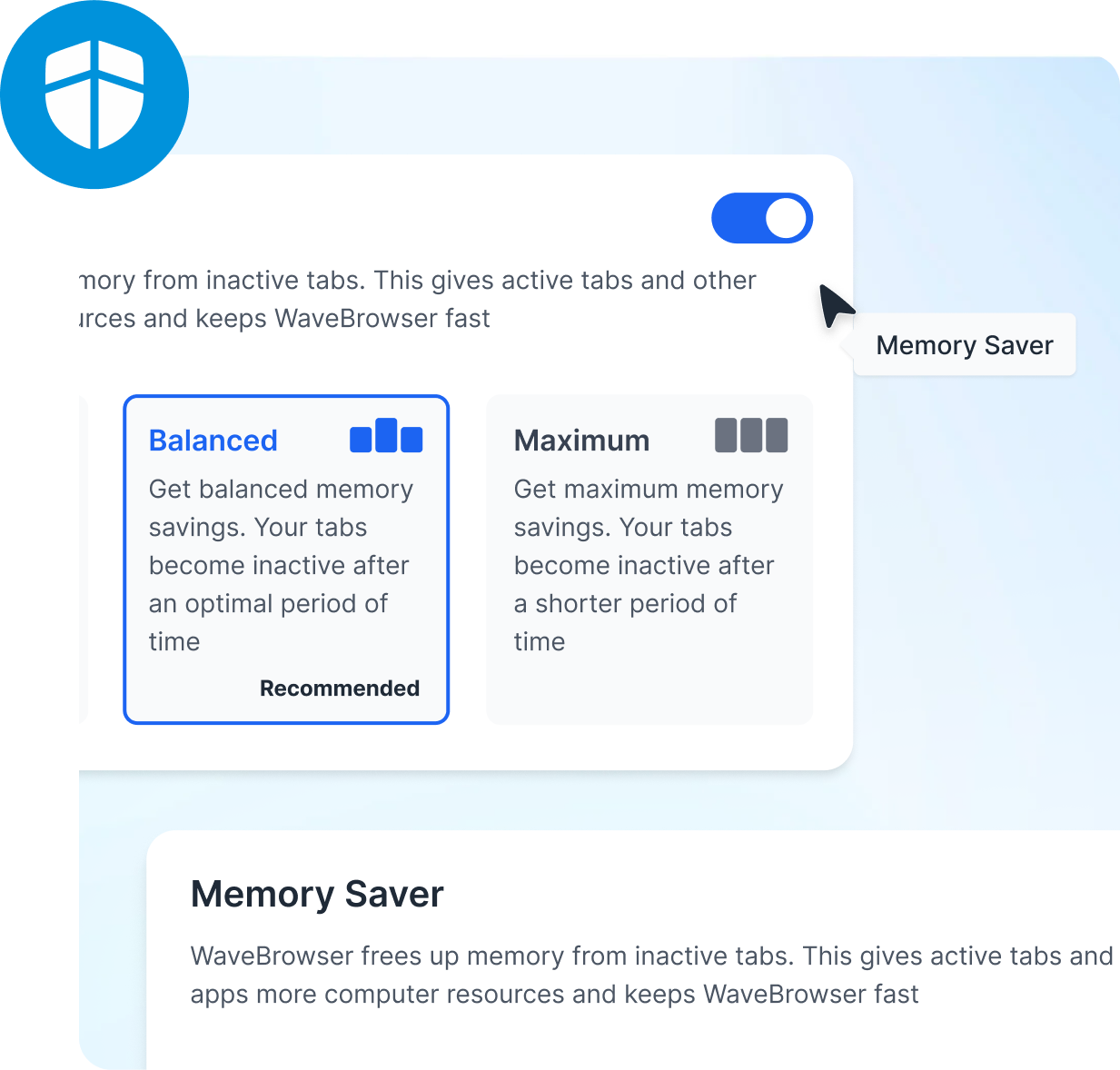 High-speed browser performance visualization